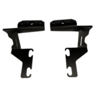 Ditch Light Brackets – Toyota Fortuner Stainless Steel Black (2018 & Above)