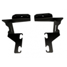 Ditch Light Brackets – Toyota Fortuner Stainless Steel Black (2018 & Above)