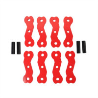 Gypsy Dog Bone Shackles – Red