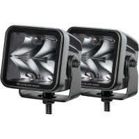 Hella Black Magic 3.2 Inch LED Cube Spotlight Set – Mahindra Thar 2020