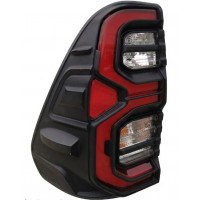 Tail Lamp Guard for Toyota Hilux (Pair) by Maxliner – No-Drill ABS Protection