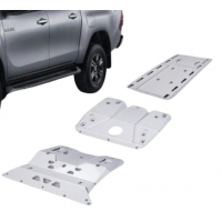 Full Underbody Guard Set for Toyota Hilux – 3mm Steel, Radiator + Engine + Gearbox Protection