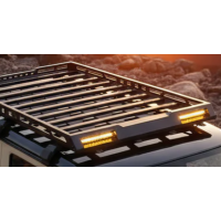 Jimny Anti Rust Aluminium Roof Carrier with LED Lights - Model LRC