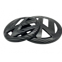VW CARBON LOGO COVERS FOR POLO