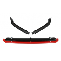 POLO 4 PIECE FRONT SPLITTER WITH RED
