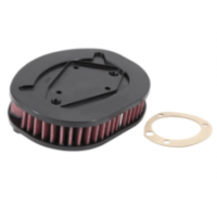 High-Flow Replacement Air Filter – Harley-Davidson FORTY EIGHT 74CI / 1200 CUSTOM / ROADSTER 74CI 2016 ONWARDS / XL883N IRON/SUPERLOW/XL1200 48/XL1200 72 (2013-2015)