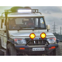 Winch Compatible Regular Bumper - Mahindra Bolero