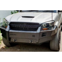 S10 Winch Compatible Front Bumper - Mahindra Scorpio (2015-2019)