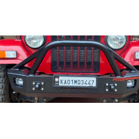 Winch Compatible stubby XPD bumper - Mahindra Thar CRDE