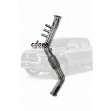 Toyota Hilux Downpipe | 304 SS Performance Exhaust