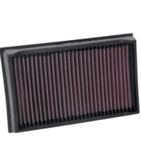 K&N High-Performance Replacement Air Filter for Volkswagen Jetta 1.4L Petrol (Up to 2014)
