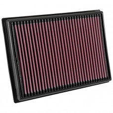 K&N 33-3045 High-Flow Air Filter for Innova Crysta, Fortuner (New), and Hilux 2.4/2.8 Diesel