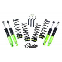 Audi A6 Gecko Racing G-STREET 24-Way Adjustable Coilover Kit