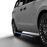 Kia Carnival 2020+ RGB Streamer Electric Side Step (App Controlled) | Automatic Retractable E-Step Upgrade