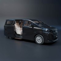Toyota Vellfire Electric Side Step with RGB Streamer Lights & App Control | Automatic Retractable E-Step Upgrade