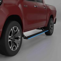Toyota Hilux 2023+ RGB Electric Side Step(App Controlled) | Automatic Retractable E-Step Upgrade (With RGB)