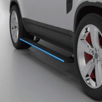 Land Rover Defender 90, 2020+ Electric Side Step with RGB Lights & App Control | Automatic Retractable E-Step Upgrade