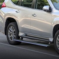 Mitsubishi Pajero 2019+ RGB JCBL Accessories Electric Side Step (App Controlled) | Automatic Retractable E-Step Upgrade