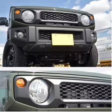 Jimny  - Black Mesh Front Grill - (Without Logo) | Premium Jimny 4x4 Upgrade
