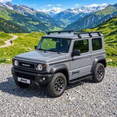 Jimny - Side Steps Steel | Premium Jimny 4x4 Upgrade