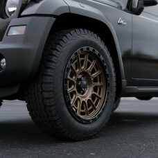 Kamet Mud on 18 Inch Alloy Wheels - Satin Bronze   - Hilux, Roxx, Thar – Hilux | Premium Thar 4x4 Upgrade