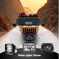 Mahindra Thar - Aozoom LED Light - TH 03 (Pair) | Premium Thar Roxx 4x4 Upgrade