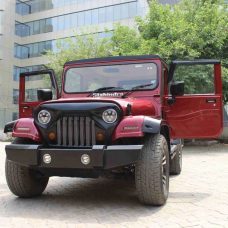 Mahindra Thar CRDe - Gladiator Grill [Matt Black] | Premium Thar 4x4 Upgrade