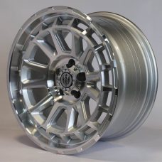 Solaris Havoc - Machined Silver 18 inch Alloy | Set of 5 | Premium Thar 4x4 Upgrade
