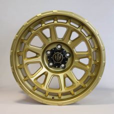 Solaris Havoc - Matt Gold 18 inch Alloy | Set of 5 | Premium Thar 4x4 Upgrade