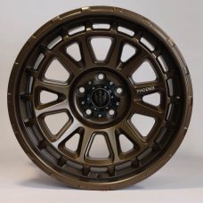 Solaris Havoc - Satin Bronze 18 inch Alloy | Set of 5 | Premium Thar 4x4 Upgrade
