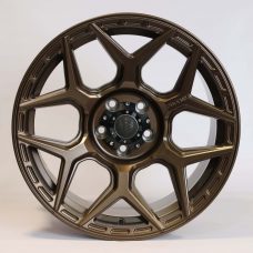 Solaris Prime - Satin Bronze 18 inch Alloy | Set of 5 | Premium Thar 4x4 Upgrade