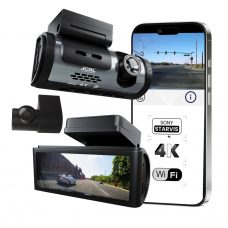StarVision — 4K Dual Dash Cam with GPS, ADAS & Touchscreen | Premium Dash Cam Upgrade