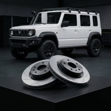 Suzuki Jimny 2020+ Front Slotted Geomet Coated Rotor | Premium Jimny 4x4 Upgrade