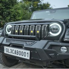 Thar Roxx - Bimbra S4 Grill (Body Colour) | Premium Thar Roxx 4x4 Upgrade