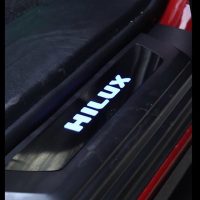 Toyota Hilux - Black Scuff Plate With LED | Premium Hilux 4x4 Upgrade